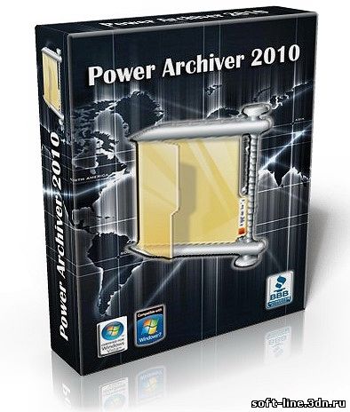 PowerArchiver Pro 2010 11.64.01 (Тихая установка) [Multi] (архиватор) скачать бесплатно
