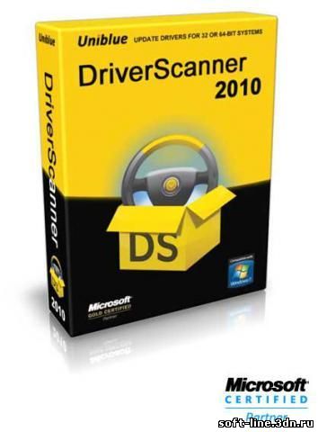 Uniblue DriverScanner 2010 v 2.2.3.7 ML/RUS скачать бесплатно